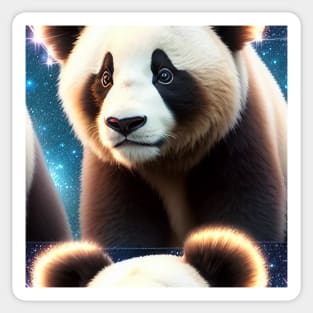 Just a Space Panda Sticker